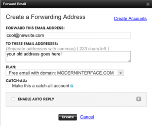 Email-Forwarding